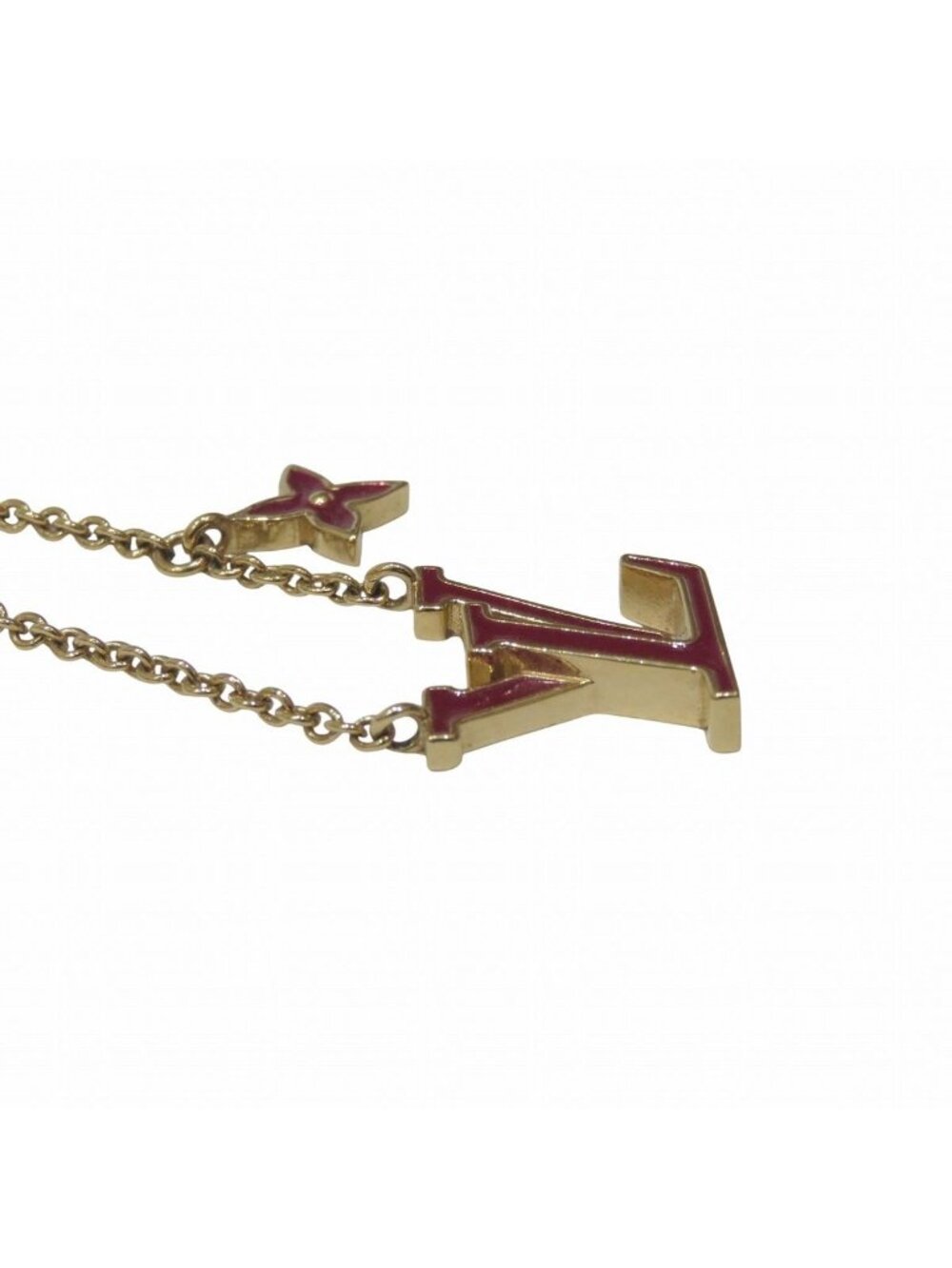 Louis Vuitton Iconic Logo Necklace 45 cm - Picture 7 of 9